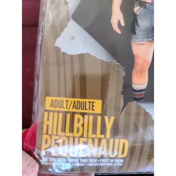 NEW Morphsuit Hillbilly MorphFauxReal Halloween Costume SkinSuit men's Medium - Picture 3 of 6